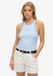 Superdry Essential Logo racerback hemdje met strepen - Dames - Vesten - Blauw