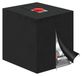 Merkloos IBC Tank Cover Waterdicht - IBC Container Cover - Tarpaulin met Rits - Anti-UV Bescherming - 1000 Liter - 120 x 100 x 116 cm - Watertankhoes