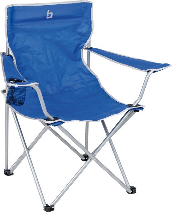 Bo-Camp Compact Folding Camping Chair - Blue