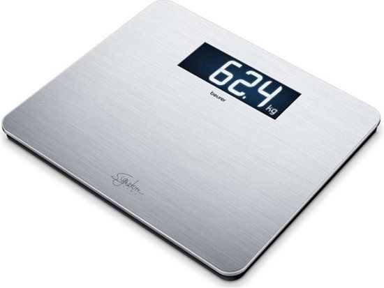 Beurer GS 405 Personenweegschaal - Digitaal - RVS - 200 kg - Zwart