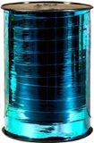 Merkloos Metallic krullint turquoise – 10 mm × 250 m