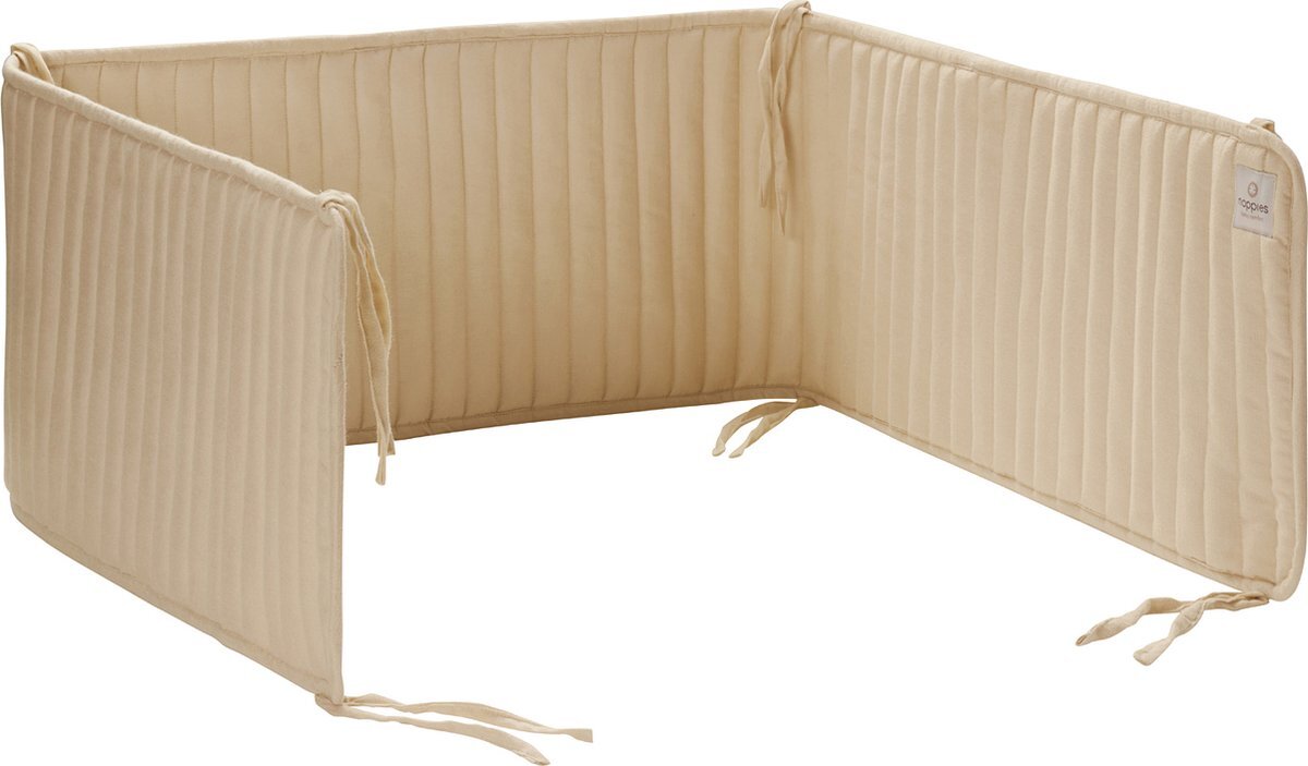 Noppies Quilted muslin bed bumper cot - Beige