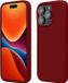 kwmobile telefoonhoesje geschikt voor Apple iPhone 16 Pro Max - Hoesje met siliconen coating - Smartphone case in rabarber rood