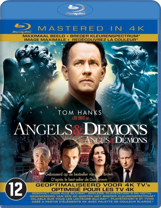 Angels & Demons (Bluray Mastered in 4K) - Thriller