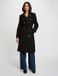 Morgan - Trench-coat long ceinturé 242-Gtrench Noir