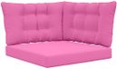 vidaXL Buitenbankkussen Polyester Roze 80 x 43 x 10 cm