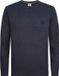 Petrol Industries Pull en maille pour homme avec poche utilitaire Kellan - Bleu - Taille XL