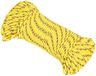 vidaXL Multifunctioneel touw 5 mm 100 m Geel PP