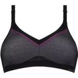 Triumph Triaction Free Motion Zwarte Sportbeha 90B
