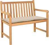 vidaXL Tuinbankkussen, crèmekleurig, 100 x 50 x 3 cm, Oxford-stof