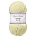 Utopia Crafts Velvet Lux Chenille superzacht grof garen om te breien en te haken, 100 g (licht citroen)