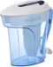 Sans marque Carafe filtrante 12 tasses avec filtration 5 phases et indicateur de qualité de l'eau - 2,8 litres