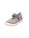 SUPERFIT Ballerina's 'Ballerina Mädchen 1-000095 2500 Echtleder in grau' grijs