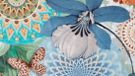 HIP Serviette de plage "mandala's et bladeren" - Multi - (100x180 cm) - Velours de coton