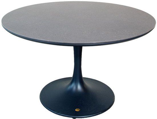 Oosterik Home Bridgeport dining tafel midnight grey dia. 120 cm