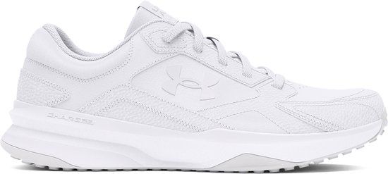 Under Armour UA Edge LTHR Heren Sportschoenen - Wit - Maat 40