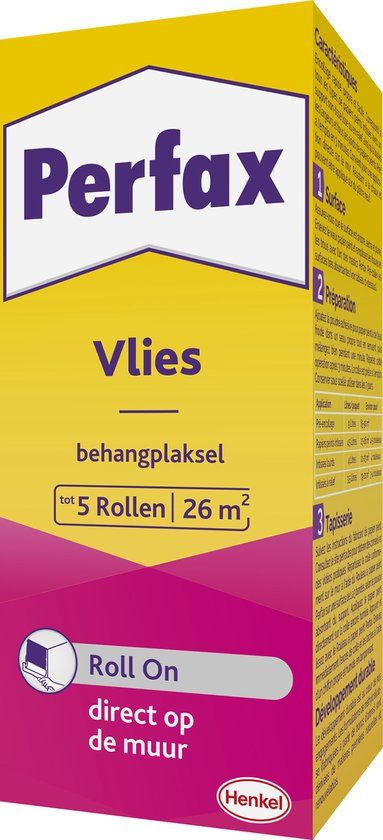 Perfax Vliesbehanglijm 180 g - Speciaal voor Vliesbehang
