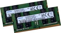Samsung 32Go (2x 16Go) mémoire RAM, 3200MHz DDR4, 260 broches, pour ordinateurs portables, modèle M471A2K43DB1-CWE