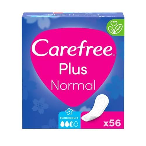 CAREFREE Inlegkruisjes Plus normaal - 5 x 56 stuks