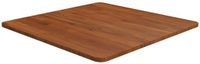 vidaXL Tafelblad vierkant 60x60x1,5cm behandeld eiken donkerbruin