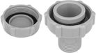 OEM Dailygoods Afvoerklepdeksel Kunststof Lekvrij - Connector - Afdichtingsring - Bovengrondse Zwembaden - 5x1,6 cm
