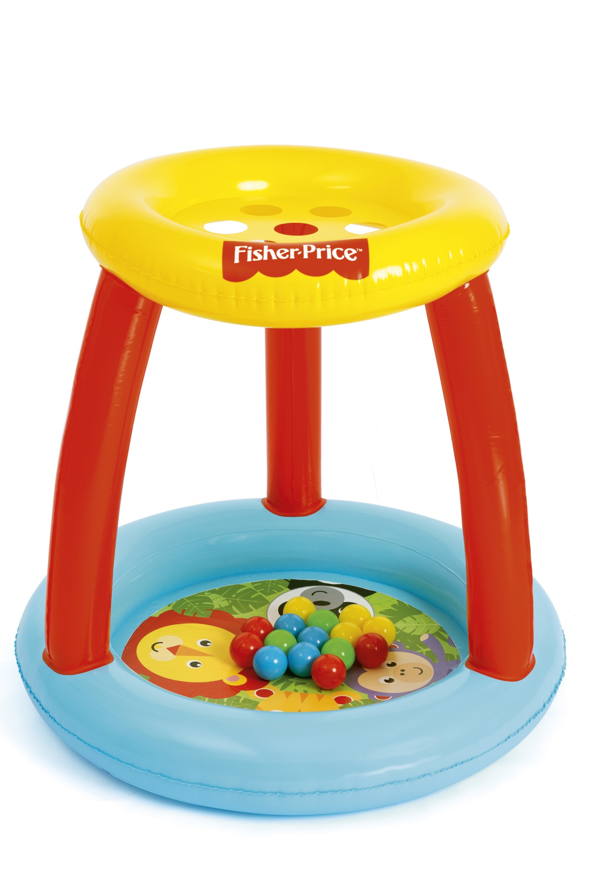 Bestway Fisher-Price playcenter dierenvriendjes ball pit
