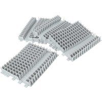 Vhbw 4x Brosse Compatible Avec Dolphin Pro X2 X1 Robot Aspirateur De Piscine En Pvc, 17,5 X 13 X 2 Cm