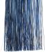 Decoris kerstboom folie slieren - 4x zakje - 40 x 50 cm - tinsel - donkerblauw - kerstboomversiering