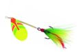 Ondex Buck Spinner maat 3 – 3,5 gram met enkel blad Fire Tiger
