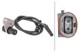 HELLA Capteurs de vitesse de rotation de roue, avant, capteur inductif HELLA, adapté entre autres pour MERCEDES-BENZ E-KLASSE
