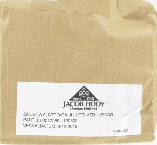 Jacob Hooy Walstro 250gr