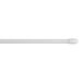 2 Douceur d'intérieur 2 ronde schijven uittrekbaar 7 mm 80 < 110 cm metaal VR07 wit