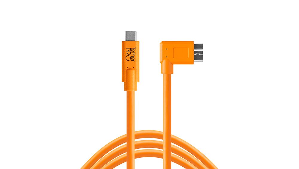 Tether Tools USB-C to Micro-USB B Cable - 4.6m - Orange