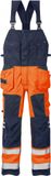 Fristads Hi Vis Amerikaanse Overall Klasse 2 1014 Plu - Hi-Vis oranje/marineblauw - C146