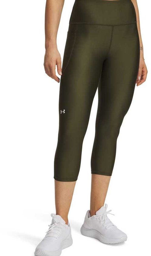 Under Armour Tech Hi Capri Dameslegging Groen 308-M