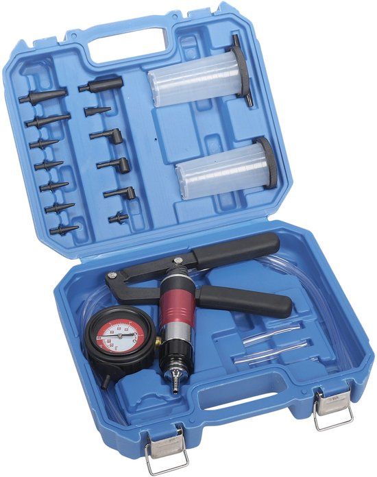 XPTools XP20RVT0 Vacuüm tester en remleiding ontluchter set 21 delig