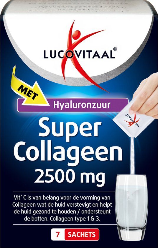 Lucovitaal Super Collageen 2500 mg - 7 Sachets