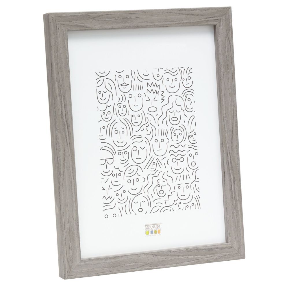 Deknudt Smalle houten kader in grijs 20x20 S43AH7