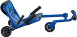 VEVOR Fun Vehicle met Zigzagaandrijving, 68 Kg Draagvermogen, Blauw, Driewieler voor Kinderen Vanaf 4 jaar, Metalen Frame en 400D Oxford-Stof, Kleurrijke LED-Verlichte Wielen, in 3 Standen Verstelbare Lengte, met Remhendel