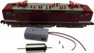 Milton micromotor NA031 motor ombouwset voor Arnold BR 143, 243 (DB, DR, SOB) - Schaal N