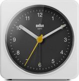 Braun BC03WB réveil analogique blanc noir