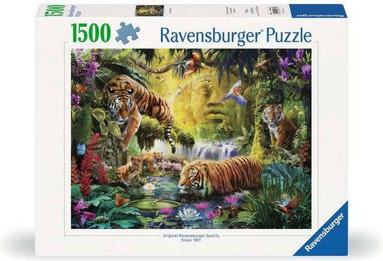 Ravensburger Idyll at the Water Hole - 1500 stukjes legpuzzel