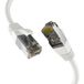 EFB ELEKTRONIK Patchkabel CAT8.1 WEISS 15m RJ45 PATCHKABEL S/FTP PIMF, LSZH 2000MHZ 40GB NETZWERKKABEL