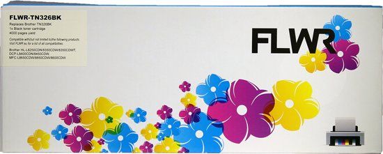 Huismerk toner // Brother TN-326BK zwart Compatible