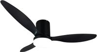 RL LIVE YOUR LIGHT REALITY GÖTEBORG - Ventilator - Zwart mat - incl. 1x SMD 20 W - Afstandsbediening - Geintegreerde dimmer - Traploos instelbare lichtkleur - Dimbaar met schakelaar - Niet externe dimbaar - Geheugenfunctie - Zomer- en wintermodus - 6 snelheidsniveaus