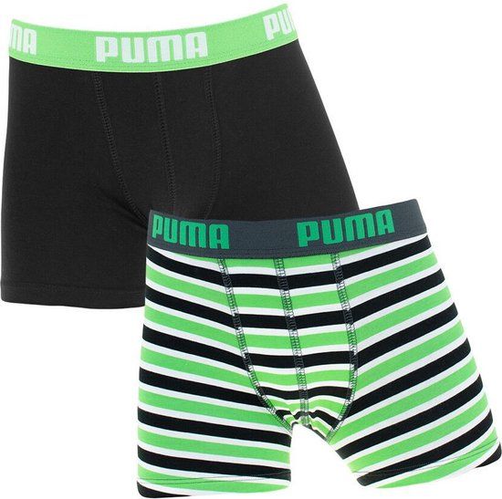 PUMA Boys 2P Boxers Printed Stripes Multi II - 170/176