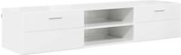 vidaXL Houten Kast 150 x 39 x 30 cm Beton Grijs Bewerkt hout