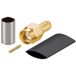 Wentronic Goobay 51697 RP-SMA Zwart, Goud, Zilver kabel-connector