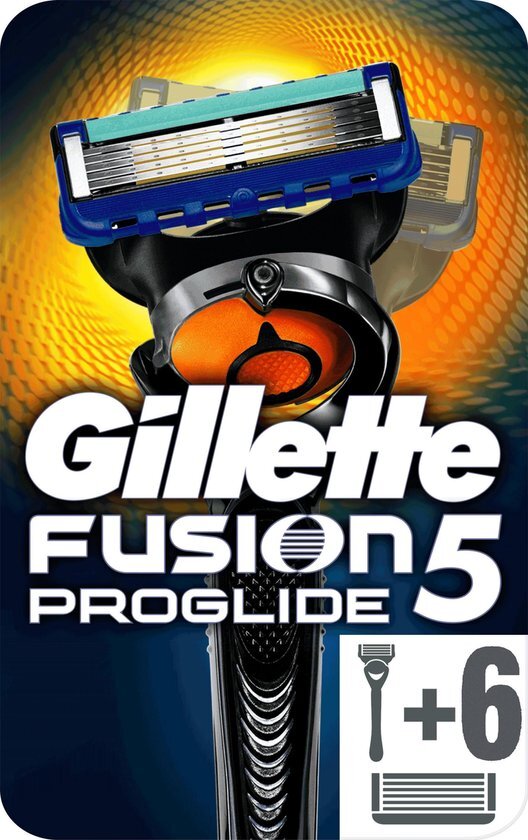 Gillette Fusion ProGlide FlexBall Manual Scheermes + 6 extra scheermesjes