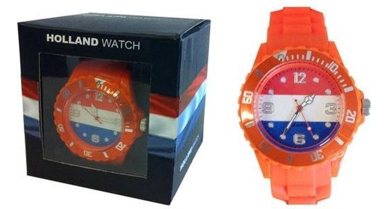 Merkloos VDM Holland Horloge Large - Eindejaars-leegverkoop